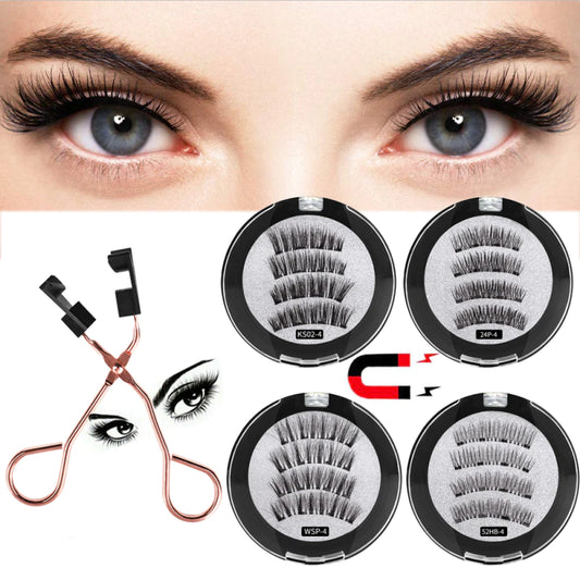 8D Magnetic Eyelash Set Curler Clip Quantum Kit False Eyelashes Eye Lashes Tools 8D Quantum Magnetic Lashes