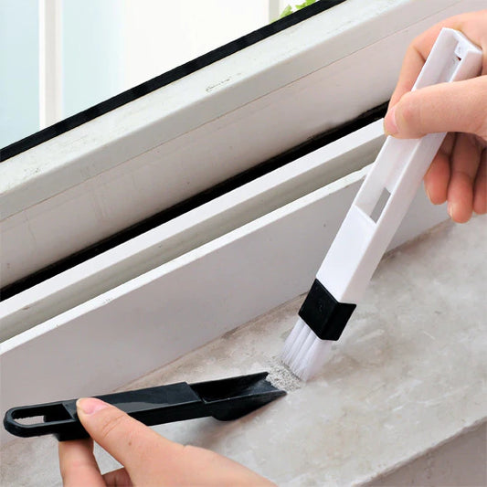 Window Window Slot Groove Cleaning Brush Screen Cleaning Tools Keyboard Slot Small Brush Glass Belt Dustpan Crevice Brush