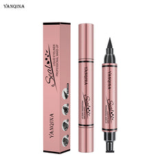 Double-ended Eyeliner Pencil with Stamp Pattern