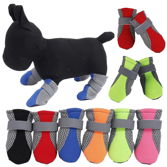 Pet shoes Teddy Puppy shoes Dog shoes Soft bottom Walking Run Dog shoes