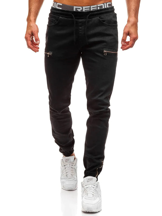 Men's Spring and Autumn Fashion Casual Trendy Skinny Jeans