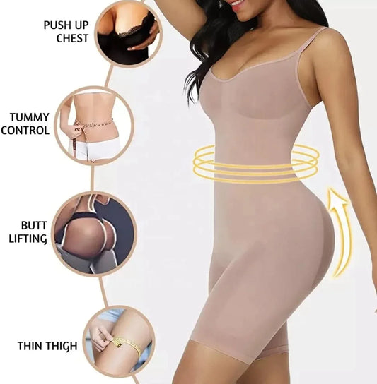 Women's Body Shapewear for Under Dresses Shaper Tummy Control Bodysuit Garments