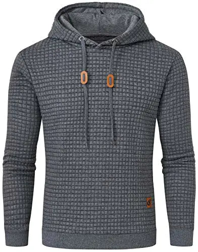 Men's Cotton Polyester Long Sleeve Hooded Sweatshirt