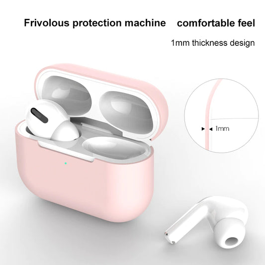 Silicone Case For Airpods Pro Case Airpods 3 Wireless Bluetooth For Apple Airpods 3 Case Cover Earphone Case For Air Pods Pro 3