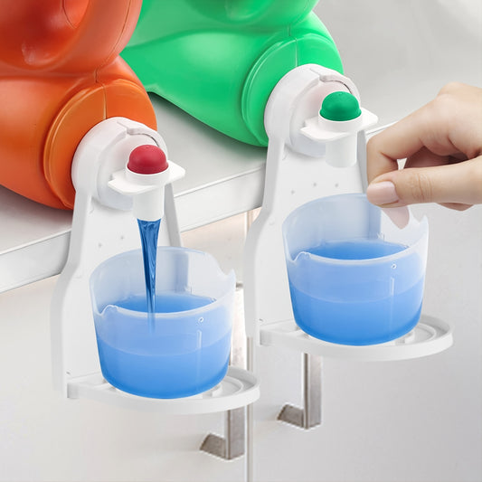 Laundry Detergent Cup Holder Laundry Detergent Drip Catcher All-in-one Design Sturdy Laundry Detergent Drip Catcher Fabric