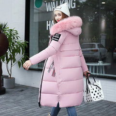 Giacca da donna parka cotone inverno giacca lunga