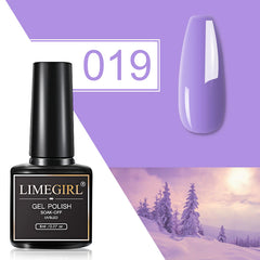 Limegirl 80 Farben Gelnagellack Maniküre Set UV LED Polymalerei Gelnagelkunst Design Basis Top Primer Cobe Nagelgel Varnishes