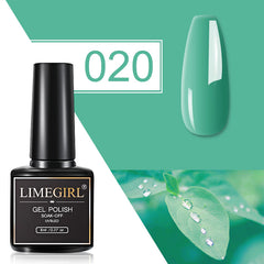 Limegirl 80 kolorów żel lakier do paznokci Zestaw manicure UV LED Poly Malarstwo żelowe gwoździe