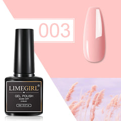 Limegirl 80 couleurs en gel de vernis à ongles manucure uv LED Poly peinture gel nail art conception de base top amormer coat nail gel vernis