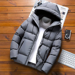 Beau manteau de coton mince et à la mode en hiver pour hommes