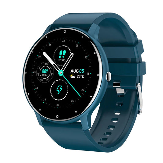 Ultra cienki inteligentny zegarek z monitorem tętna i urządzeniami do śledzenia fitness
