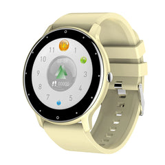 Reloj inteligente ultra delgado con monitor de frecuencia cardíaca y rastreador de ejercicios
