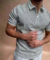 Stripe Men's Polo Shirt Men Solid Polo Shirts Brand Men Short-Sleeved Shirt Summer Shirt Man Clothing
