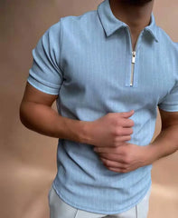 Stripe Men's Polo Shirt Men Solid Polo Shirts Brand Men Short-Sleeved Shirt Summer Shirt Man Clothing