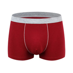 Pantalon gras étendu des hommes en coton 3D BOXER COTTON RED SEAUX SEAUX SEAUX