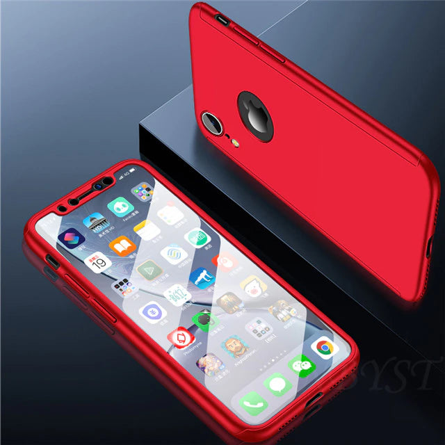 360 Vollversicherungsschockproof -Hülle für iPhone 13 Pro Max 11 12 Pro XS Max Hülle Shell iPhone 7 8 6s plus SE 2022 XR -Bildschirmschutzschutz