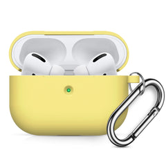 For AirPods Pro Case Wireless Bluetooth Earphone Protective For AirPods Pro Silicone Cover headphone Accessories With Carabiner