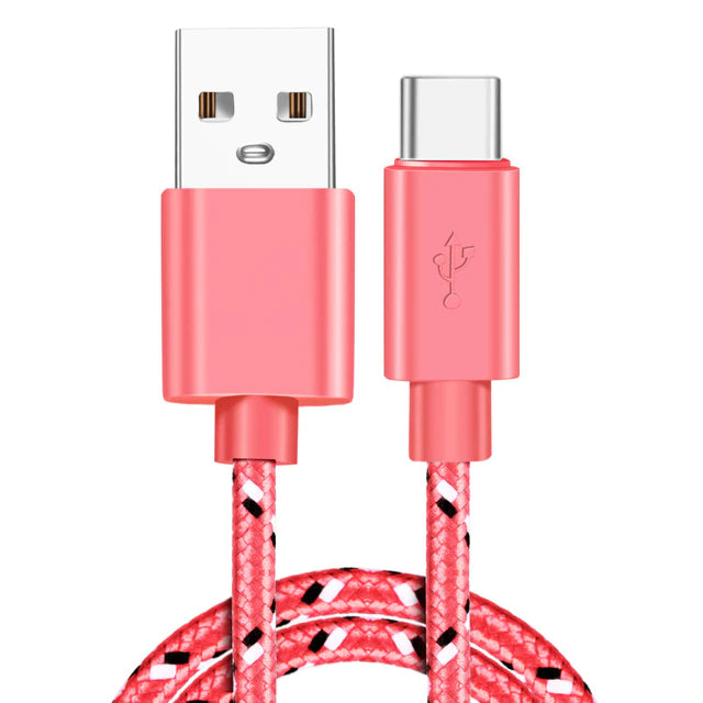 USB-Typ-C-Kabel Fastlading USB C-Kabel Typ-C Datenkabel-Ladegerät USB C für Samsung S9 Hinweis 9 Huawei P20 Pro Xiaomi 1M/2M/3M
