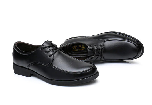 Formalne noszenie mężczyzn skórzane buty Anglia Trend Business