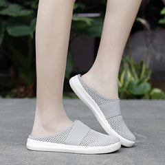 Scarpe da donna piatta femminile leggera tempo libero scarpe casual sandali ventilazione per donna incinta