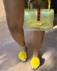 Sandalias de moda Sandalias zapatillas de verano zapatos de playa sin deslizamiento Fuera de las mujeres Purple UK 5.5 5.5