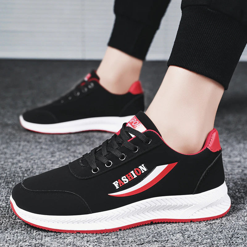 Spring Men's Casual Running Shoes Fashion Summer Breathable Board Shoes Trendy Sports Shoes