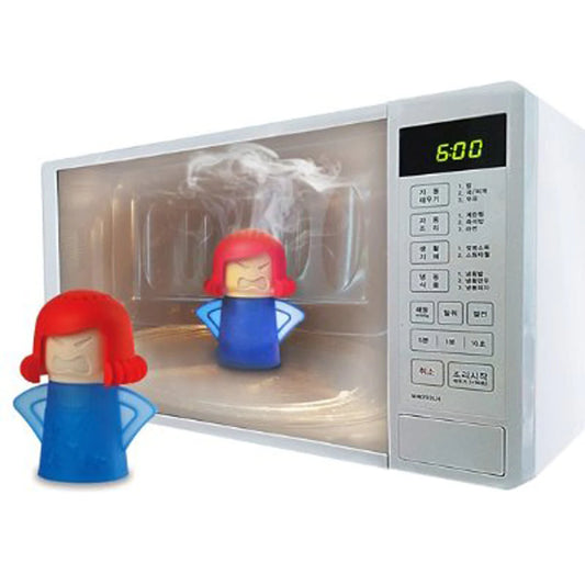 Kitchen Mama Microwave Cleaner nettoie facilement les appareils de nettoyage de vapeur de four à micro-ondes pour le nettoyage du réfrigérateur de cuisine