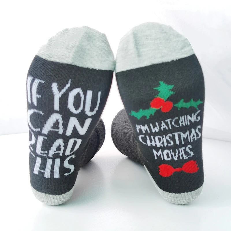 Gemütliche Weihnachtsbaumwäsche Socken