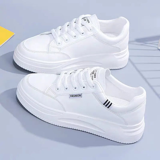 Kleine weiße Schuhe Frauen lässige Schuhe Sportschuhe