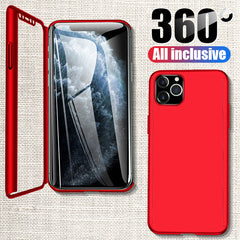 360 Vollversicherungsschockproof -Hülle für iPhone 13 Pro Max 11 12 Pro XS Max Hülle Shell iPhone 7 8 6s plus SE 2022 XR -Bildschirmschutzschutz