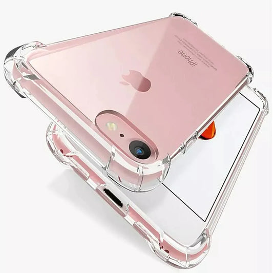 Soft TPU Silicona ultra delgada y una caja telefónica transparente para iPhone 11 12 13 Pro Max XS Max XR X y para iPhone 6S 7 8 SE
