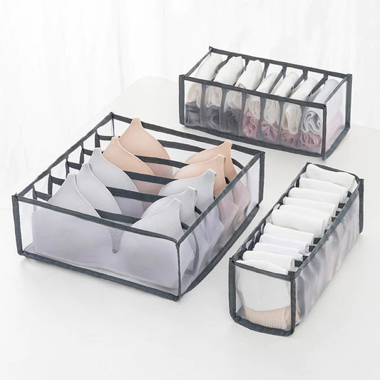 1PC Schubladen Organizer Speicherbox Faltbarer Schrank Organisatoren Schubladen -Abteilungsboxen für Unterhosen Socken