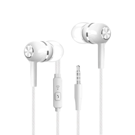 Huawei Mobil-Wired Headset In-Ear 3.5 Sportstöcke Sportkopfhörer Ohrhörer Musikkopfhörer mit Mikrofon-Kabel-Telefon