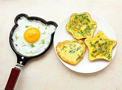 INVERO MINI MINI HEARDFORMED NON -STIFT -PRIEDEN PAN für Eier und Pfannkuchen - ideal für Jubiläen, Valentinstag, Muttertag oder GE