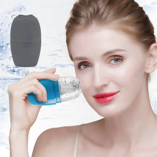 1PC pielęgnacja skóry piękno podnoszenie narzędzie konturowania silikonowe tacki na kostki lodu lodowe kulki lodowe twarz Massager Roller do twarzy Zmniejsz trądzik