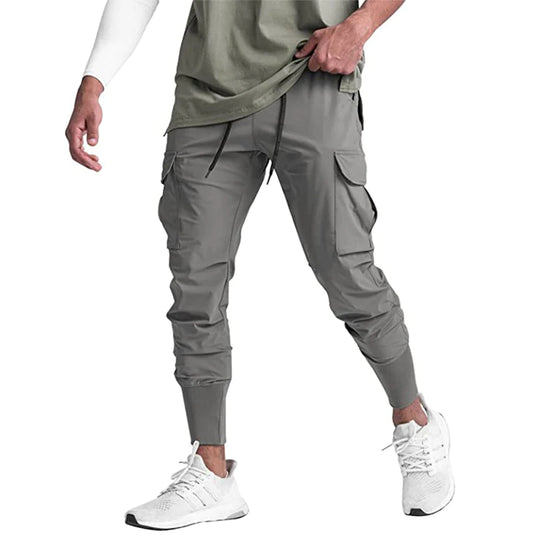 Jogger New Fitness Pantalones deportivos para hombres Pantalones informales al aire libre Pantalones de algodón Marca de moda Ropa para hombres