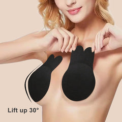 2 paquete adhesivo, cinta de levantamiento de seno adhesado adhesivo de elevación invisible sin tirantes sin correa para mujeres