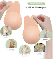 2 paquete adhesivo, cinta de levantamiento de seno adhesado adhesivo de elevación invisible sin tirantes sin correa para mujeres