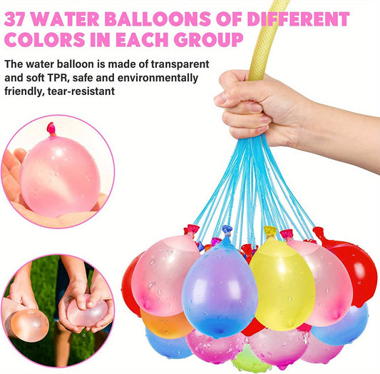Schnelle Füllballons für Partys, selbstversiegelte Wasserballons für Aktivitäten im Freien, glückliche Wasserbomben für Kinder, Wasserkampfspiele, Wasserpark, Pool Beach Party, Sommerparty