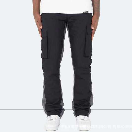 Pantalon de fret pour hommes de la rue des design multi-poches
