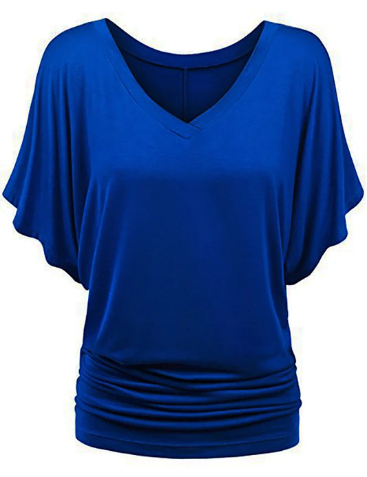 Summer Casual Short Tops Women T Shirts Bluzka